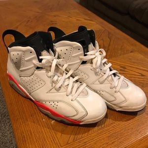Air Jordan ‘Infrared’ 6 White - Size 13